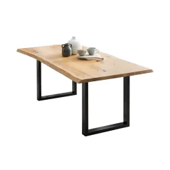 Eetkamertafels^Huisenthuis Eetkamertafel Zack Eiken 180x90cm