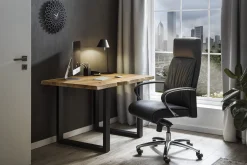 Eetkamertafels^Huisenthuis Eetkamertafel Zack Eiken 240x100cm