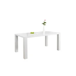 Eetkamertafels^Huisenthuis Eettafel Lisboa Wit 200 cm