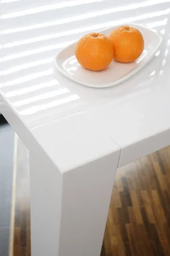 Eetkamertafels^Huisenthuis Eettafel Lisboa Wit 200 cm