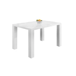 Eetkamertafels^Huisenthuis Eettafel Lisboa Wit 120 cm