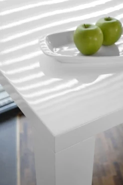 Eetkamertafels^Huisenthuis Eettafel Lisboa Wit 120 cm