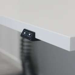 Bureaus^Huisenthuis Elektrisch Bureau Ergonoma Lichtgrijs 180 CM