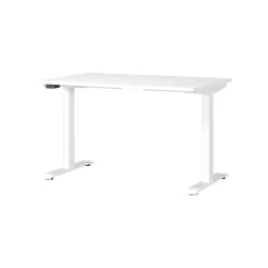 Bureaus^Huisenthuis Elektrisch zit-sta Bureau Galileo 120 cm Wit