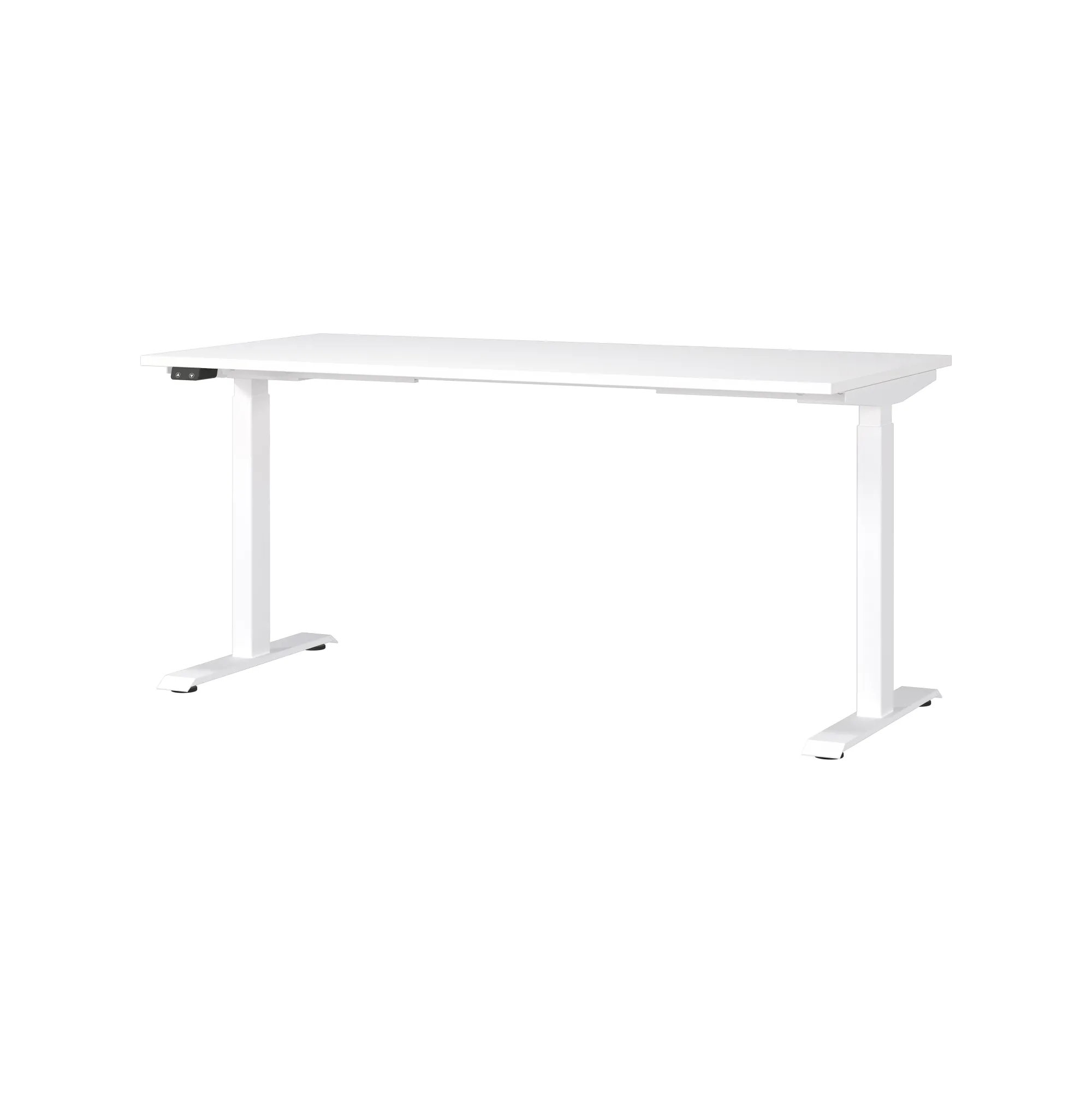 Bureaus^Huisenthuis Elektrisch zit-sta Bureau Galileo 160 cm Wit
