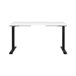 Bureaus^Huisenthuis Elektrisch zit-sta Bureau Galileo Wit Zwart 140 cm Wit-Zwart