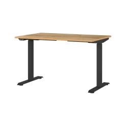 Bureaus^Huisenthuis Elektrisch zit-sta Bureau Galileo Eiken Zwart 120 cm Eiken-Zwart