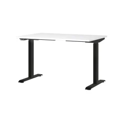 Bureaus^Huisenthuis Elektrisch zit-sta Bureau Galileo Wit Zwart 120 cm Wit-Zwart