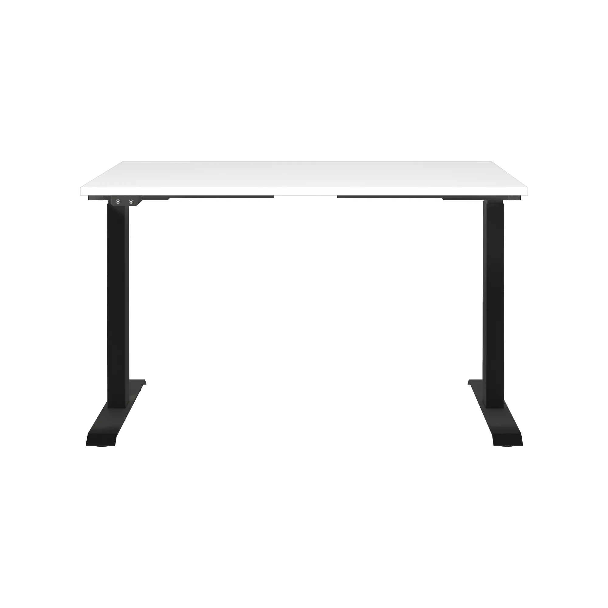 Bureaus^Huisenthuis Elektrisch zit-sta Bureau Galileo Wit Zwart 120 cm Wit-Zwart