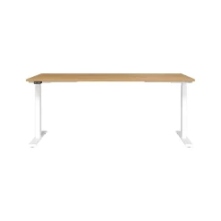 Bureaus^Huisenthuis Elektrisch zit-sta Bureau Galileo Eiken Wit 180 cm Eiken-Wit