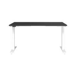 Bureaus^Huisenthuis Elektrisch zit-sta Bureau Galileo 140 cm Grafiet Wit