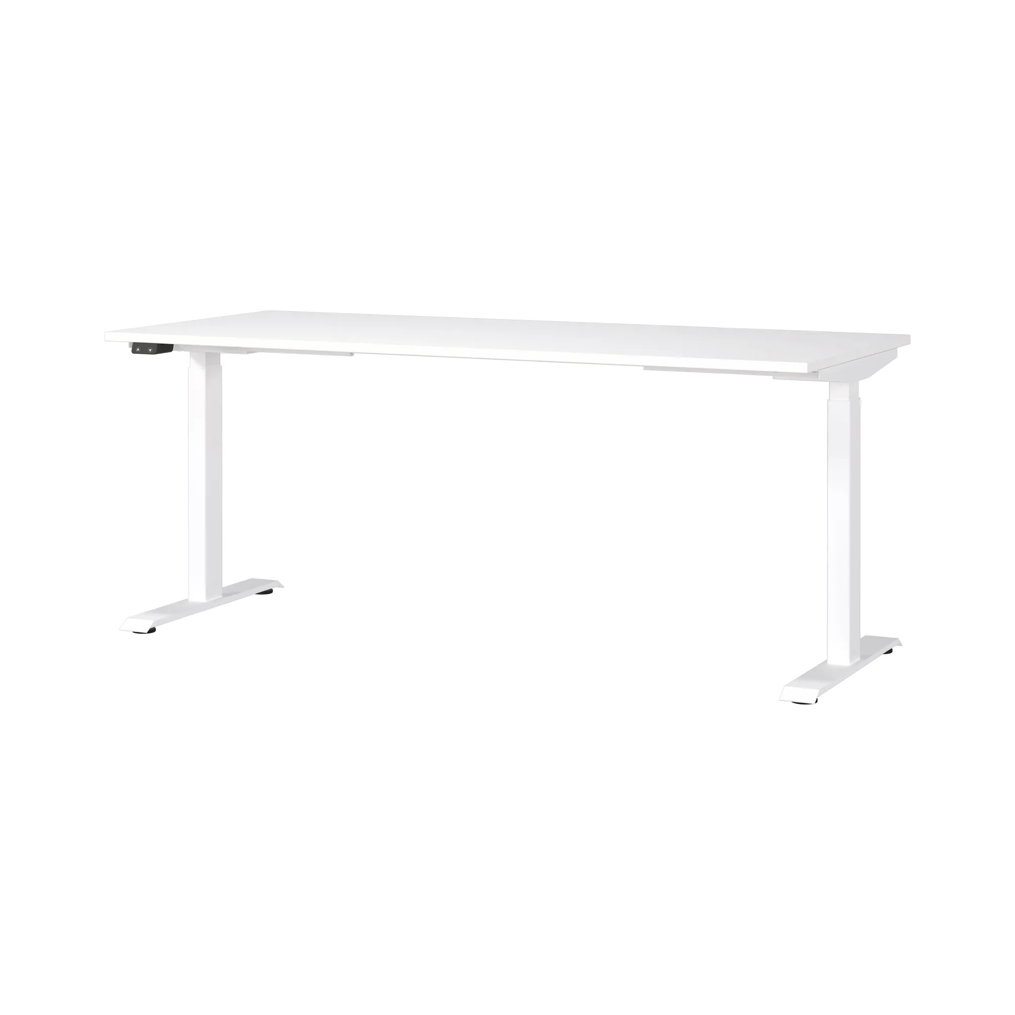 Bureaus^Huisenthuis Elektrisch zit-sta Bureau Galileo 180 cm Wit