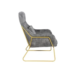 Fauteuils^Huisenthuis Fauteuil Adriana Grijs