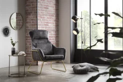Fauteuils^Huisenthuis Fauteuil Adriana Grijs