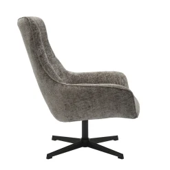Fauteuils^Huisenthuis Fauteuil Billy Donkergrijs