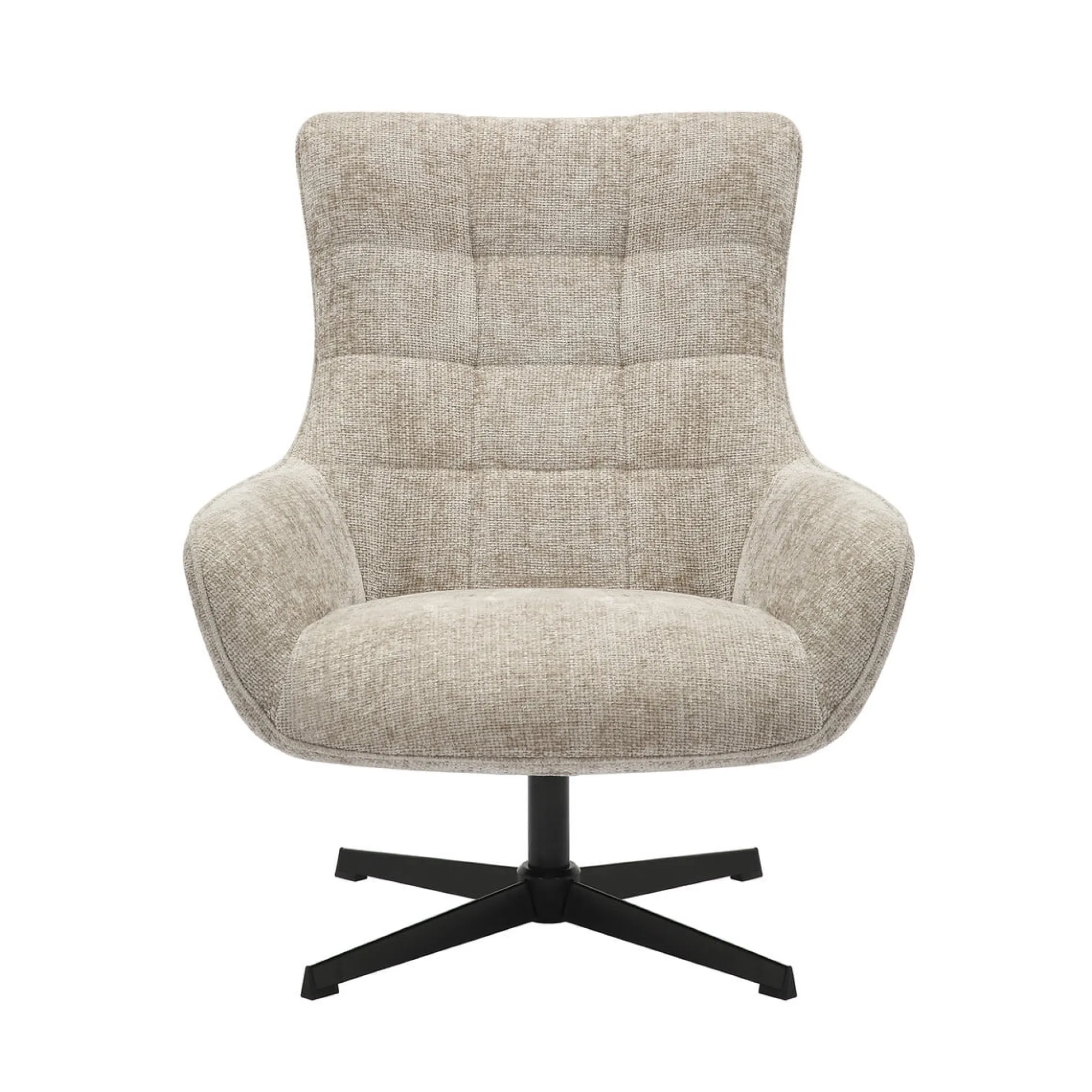 Fauteuils^Huisenthuis Fauteuil Billy Lichtgrijs