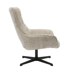 Fauteuils^Huisenthuis Fauteuil Billy Lichtgrijs