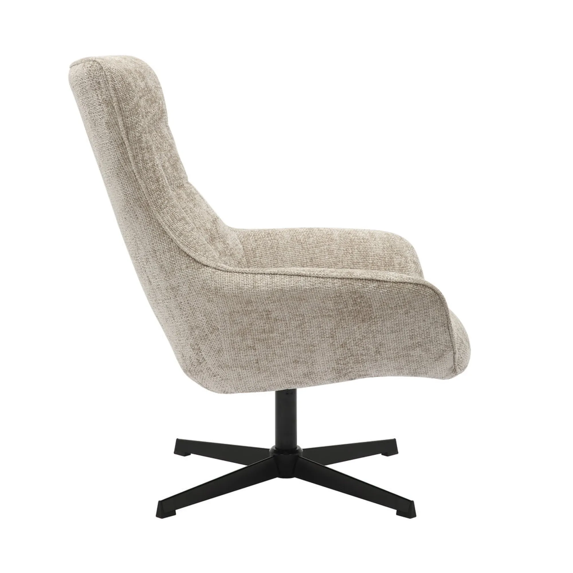 Fauteuils^Huisenthuis Fauteuil Billy Lichtgrijs