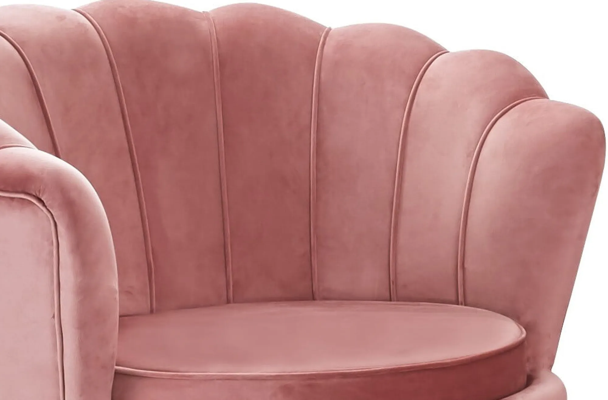 Fauteuils^Huisenthuis Fauteuil Chanelle Velvet 136 cm Roze