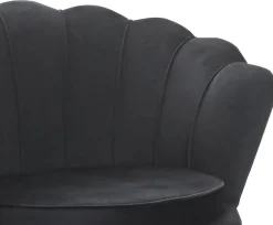 Fauteuils^Huisenthuis Fauteuil Chanelle Velvet Zwart