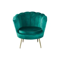 Fauteuils^Huisenthuis Fauteuil Chanelle Velvet 136 cm Groen
