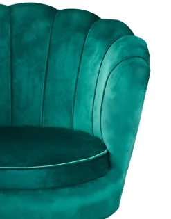 Fauteuils^Huisenthuis Fauteuil Chanelle Velvet 136 cm Groen