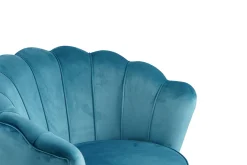 Fauteuils^Huisenthuis Fauteuil Chanelle Velvet 136 cm Blauw