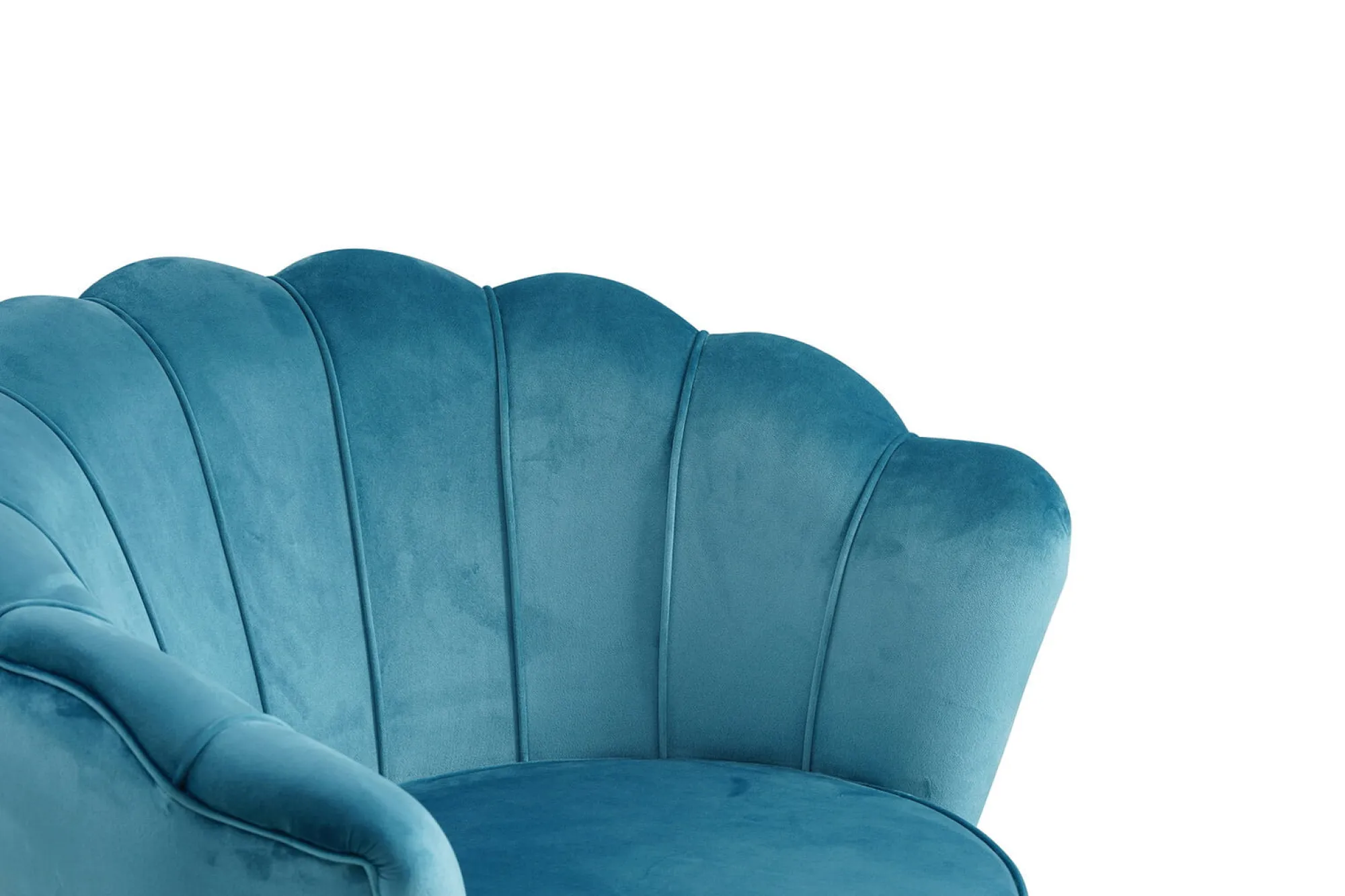 Fauteuils^Huisenthuis Fauteuil Chanelle Velvet 136 cm Blauw