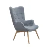 Fauteuils^Huisenthuis Fauteuil Kiki Grijs