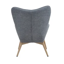 Fauteuils^Huisenthuis Fauteuil Kiki Grijs