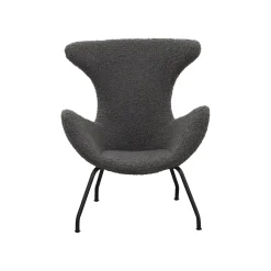 Fauteuils^Huisenthuis Fauteuil Kylie Teddy Grijs