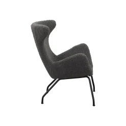 Fauteuils^Huisenthuis Fauteuil Kylie Teddy Grijs