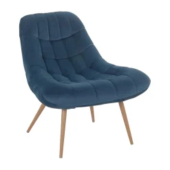 Fauteuils^Huisenthuis Fauteuil Louis Blauw