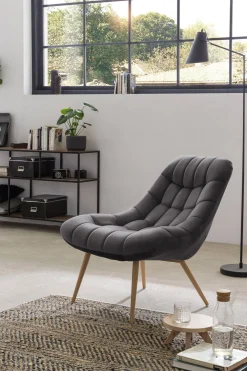 Fauteuils^Huisenthuis Fauteuil Louis Grijs
