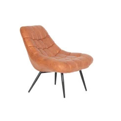 Fauteuils^Huisenthuis Fauteuil Meuse Lichtbruin