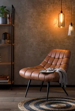 Fauteuils^Huisenthuis Fauteuil Meuse Lichtbruin