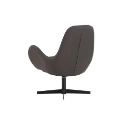 Fauteuils^Huisenthuis Fauteuil Pepijn Donkergrijs