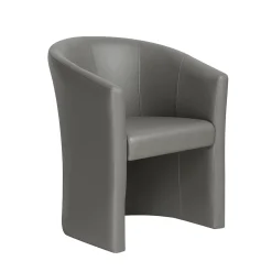 Fauteuils^Huisenthuis Fauteuil Steven Kunstleer Taupe
