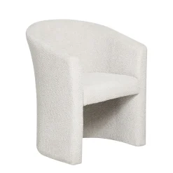 Fauteuils^Huisenthuis Fauteuil Steven Bouclé Zand