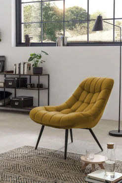 Fauteuils^Huisenthuis Fauteuil Stijn Geel
