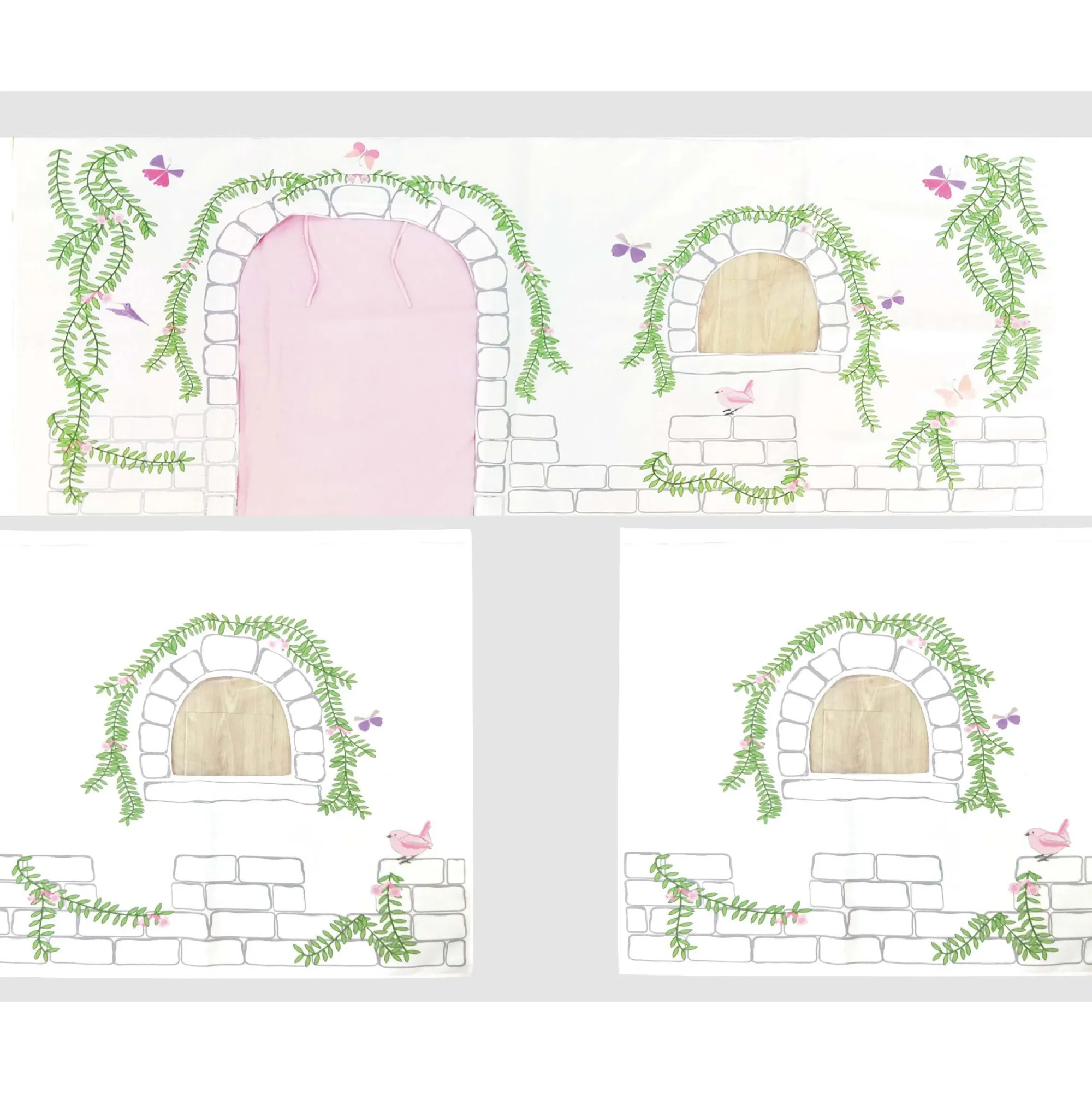 Kinderkameraccessoires^Huisenthuis Gordijn Charlie Kasteel