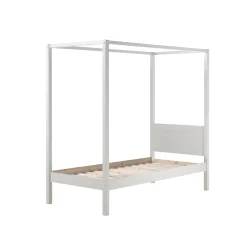 Kinderbedden^Huisenthuis Hemelbed Charlie Wit 90×200 cm