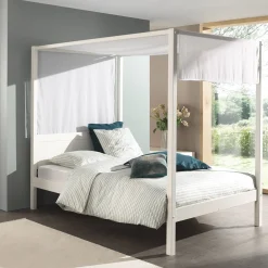 Kinderkameraccessoires^Huisenthuis Hemelbed gordijn Charlie 140cm