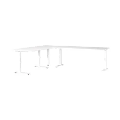 Bureaus^Huisenthuis Hoekbureau Galileo 240 x 220 cm Wit