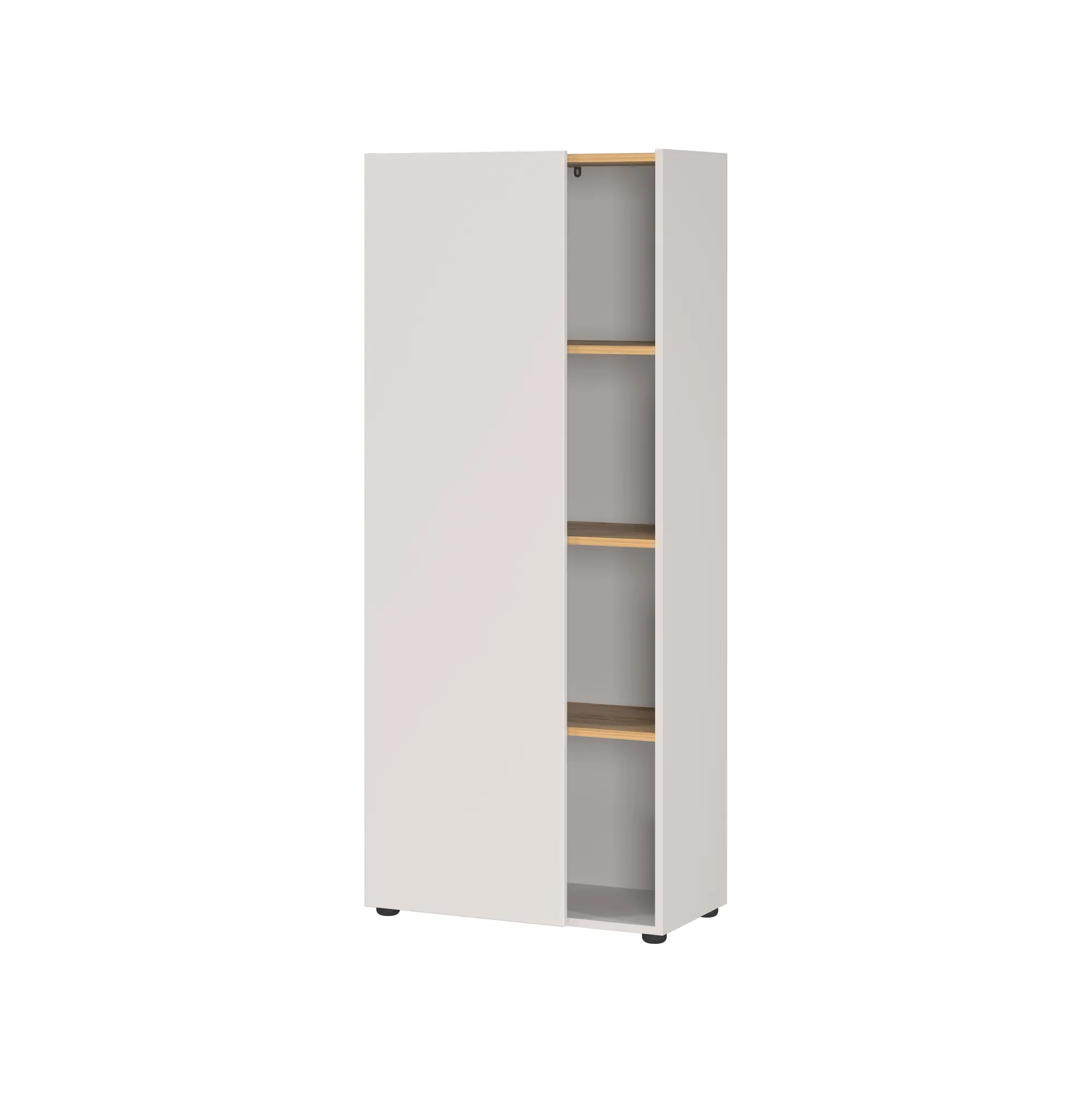 Kantoorkasten^Huisenthuis Hoge kantoorkast Orlando 145 cm Kasjmier