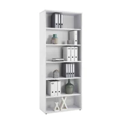 Kantoorkasten^Huisenthuis Hoge open kast Nereus 90 cm Wit