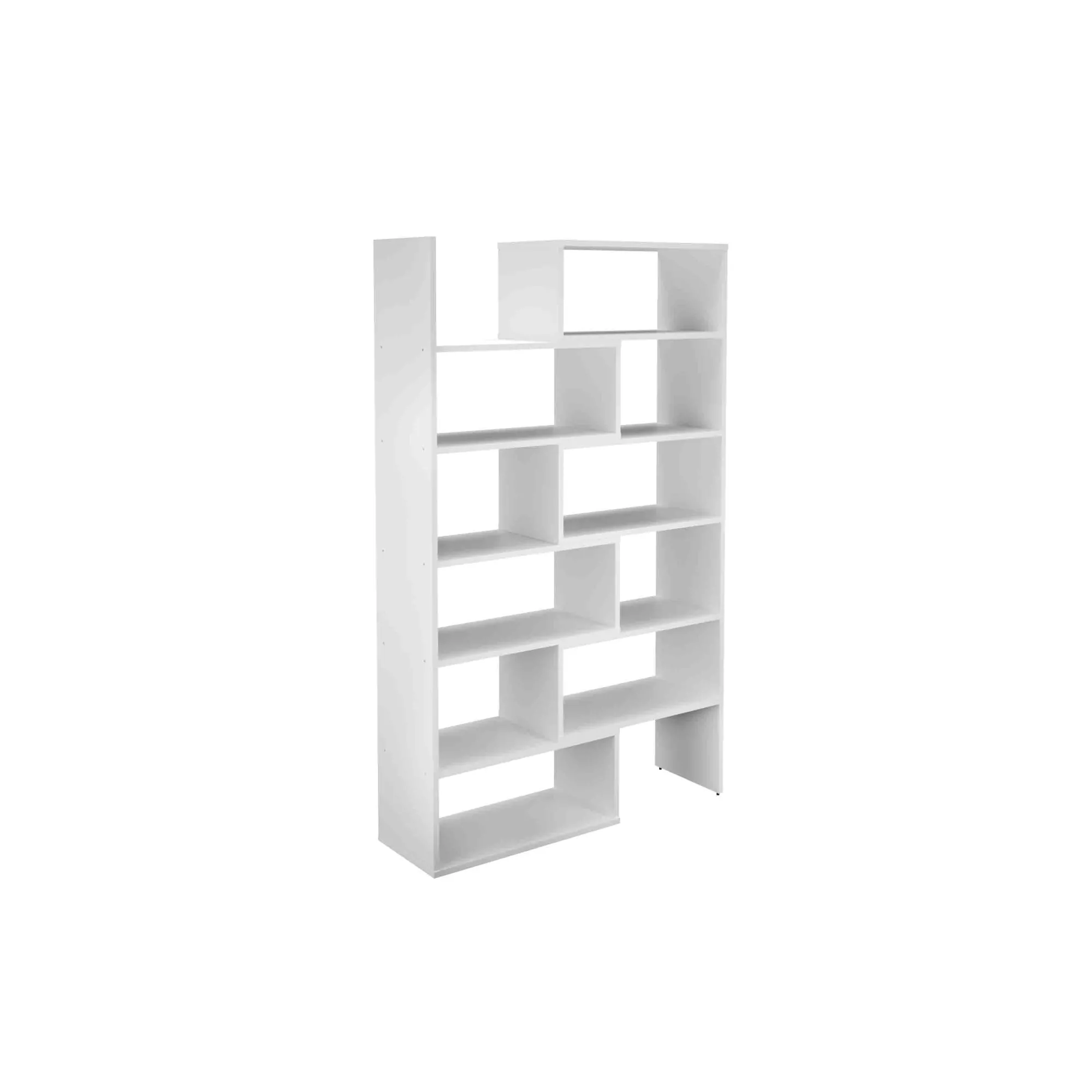 Wandrekken^Huisenthuis Hoge open kast Nereus 160 cm Wit