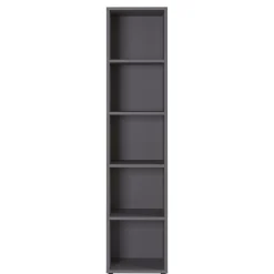 Kantoorkasten^Huisenthuis Hoge smalle kantoorkast Ergonoma Licht Grijs