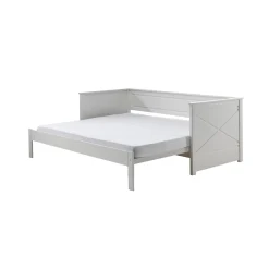 Kinderbedden^Huisenthuis Kajuitbed Charlie Wit 1 – Uitschuifbaar
