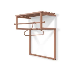 Kapstokken^Huisenthuis Kapstok Erwin-2 Terracotta